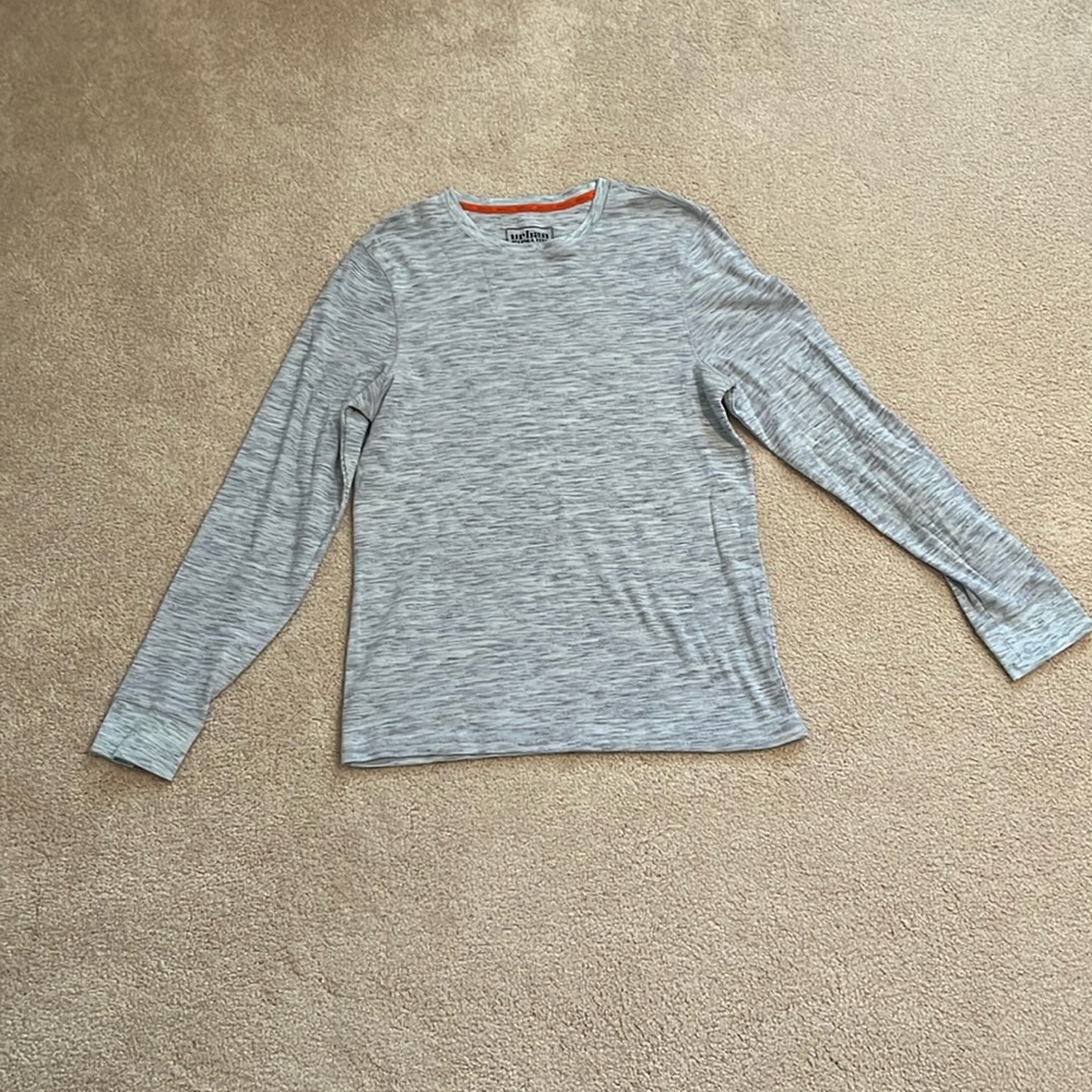 Urban Pipeline Gray Long Sleeve Shirt